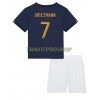 Original Trikotsatz Frankreich Antoine Griezmann 7 Heimtrikot WM 2022 Für Kinder